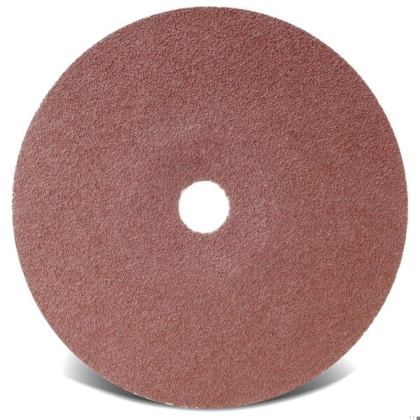 Cgw Abrasives Standard Coated Abrasive Disc, 4-1/2 in Dia, 7/8 in Center Hole, 60 Grit, Medium Grade, Aluminum Oxi 48015 - main